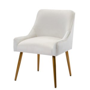 Modern Velvet Wide Accent Chair