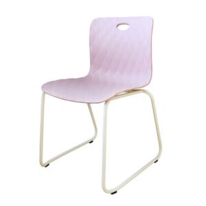 Stackable Fashion Plastic Chair Backrest Office Chair-1