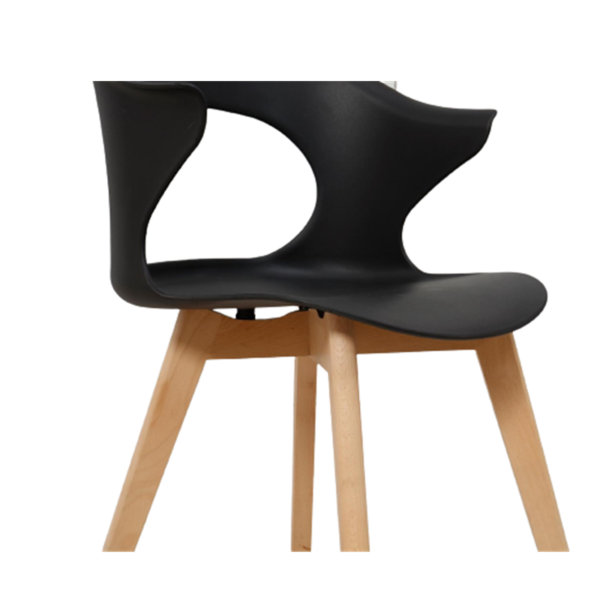 Nordic Style High Quality Commercial Plastic Chair-3