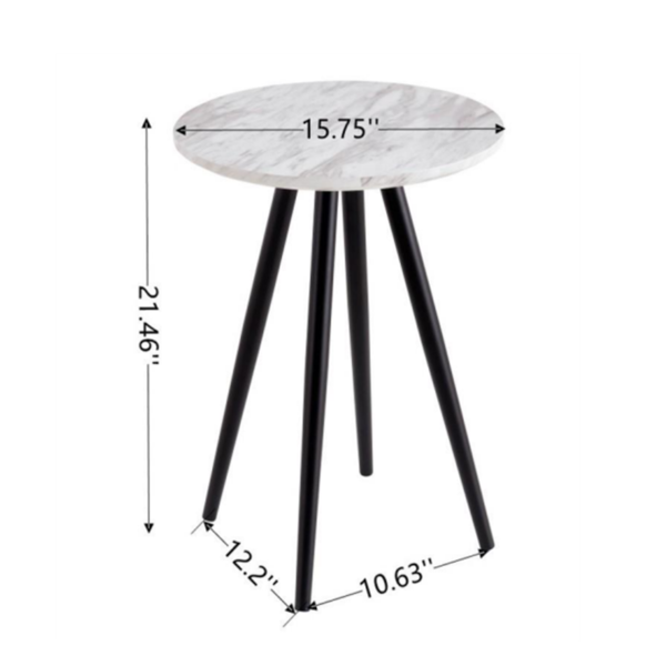 Nordic Minimalist Furniture Round Coffee Table-4